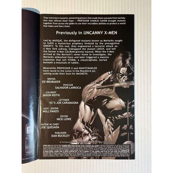 X-Men Uncanny Endangered Species Ch.2, 6, & 14; No.488, 489, & 491 (2007) Marvel - Picture 7 of 13